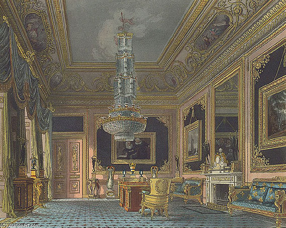 Carlton Blue Velvet Room — William Henry Pyne