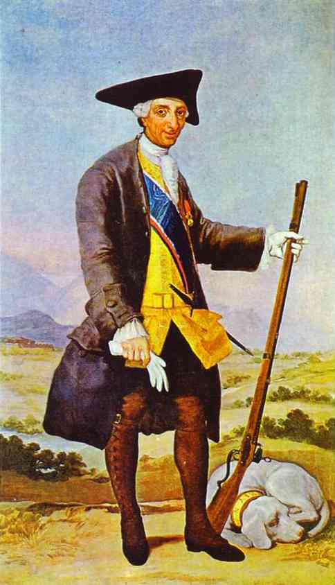 Charles Iii In Hunting Costume — Francisco José De Goya Y Lucientes