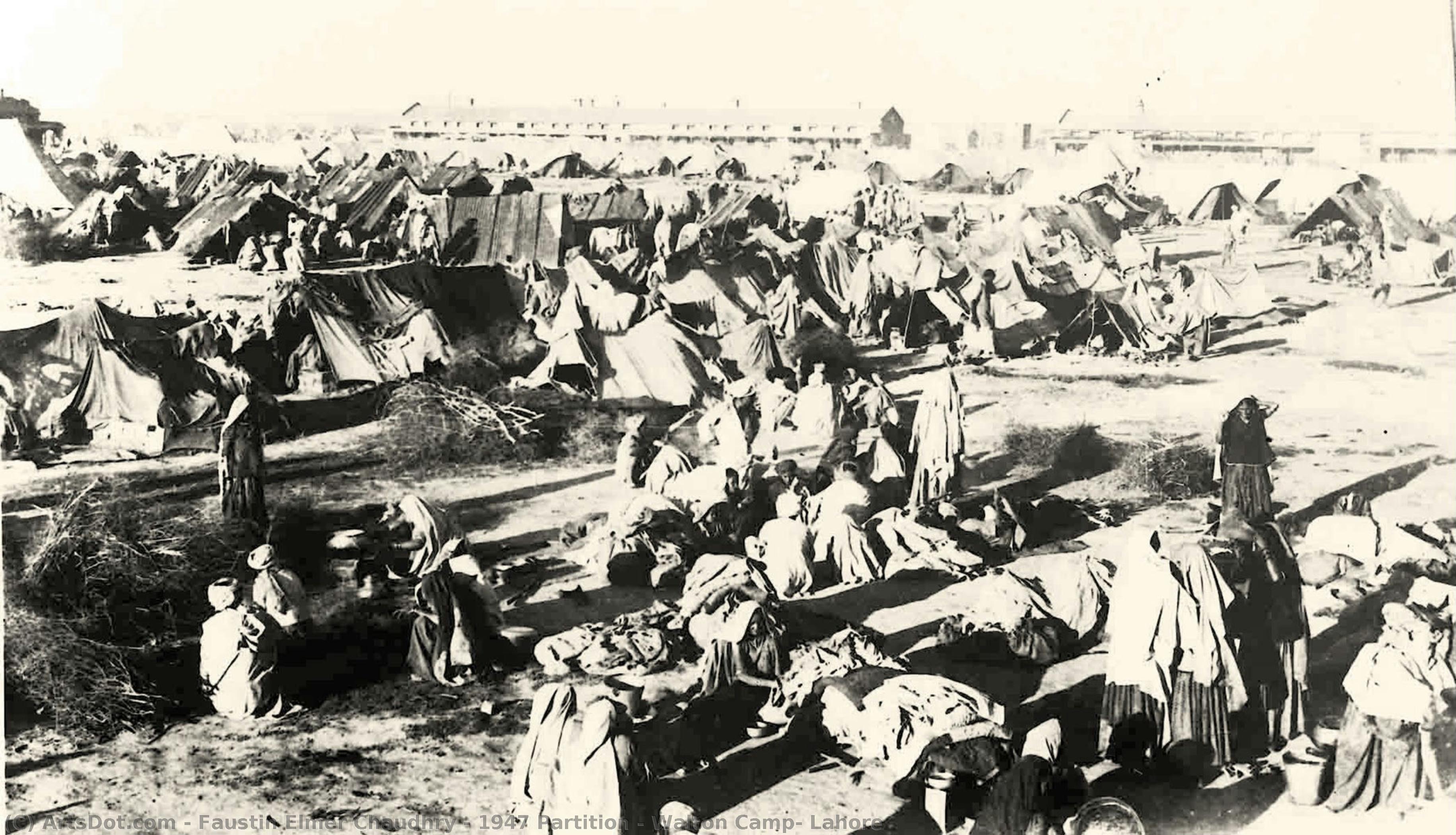 1947 Partition - Walton Camp, Lahore — Faustin Elmer Chaudhry