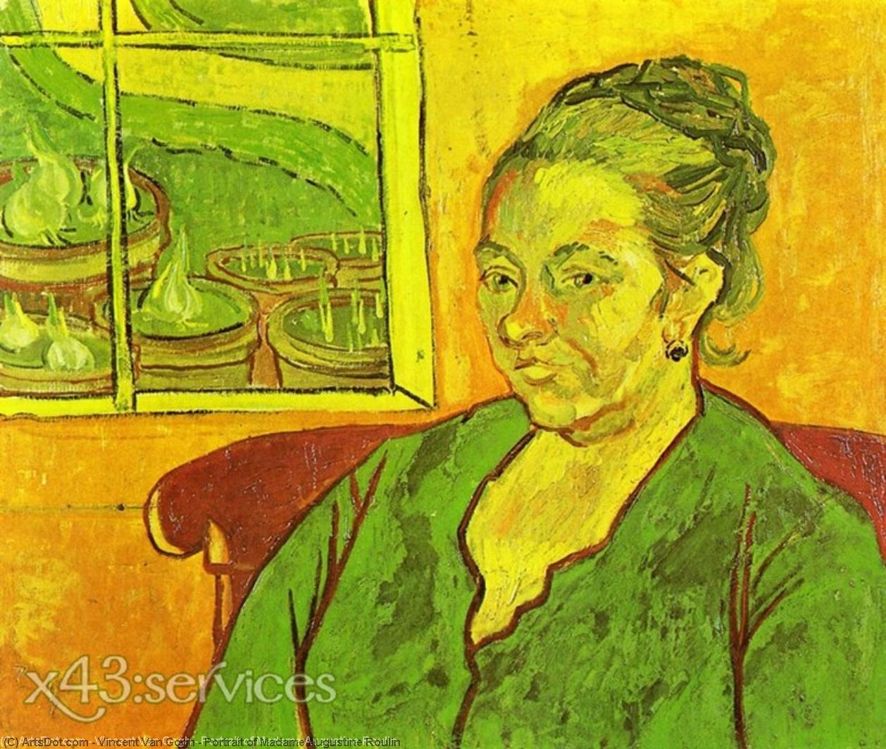 Portrait Of Madame Augustine Roulin — Vincent Willem Van Gogh