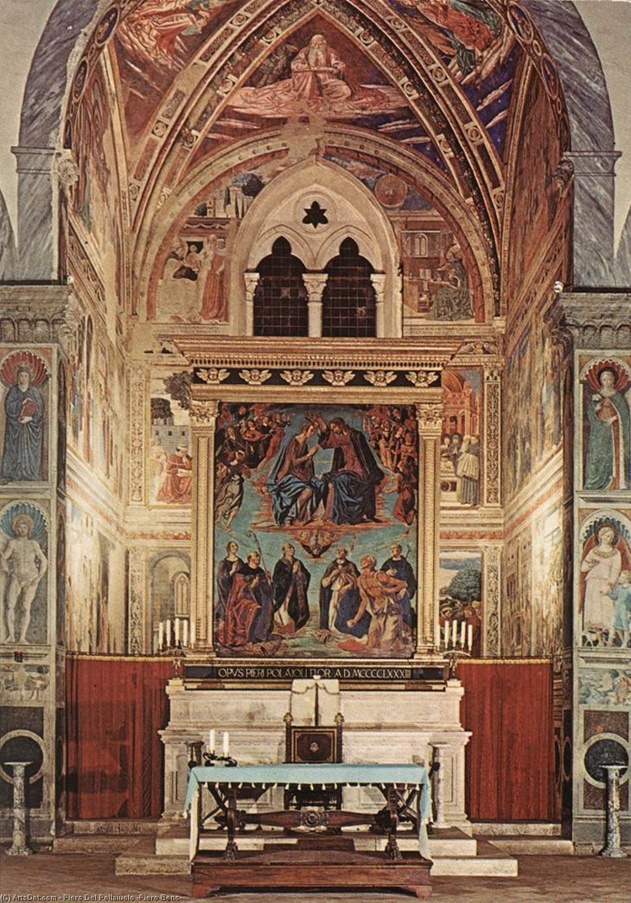 Coronation Of The Virgin — Piero Del Pollaiuolo (piero Benc)