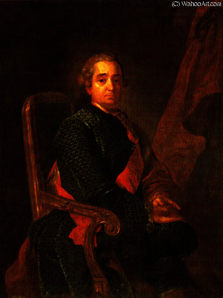 Portrait Prince Sv Gagarin — Fyodor Stepanovich Rokotov