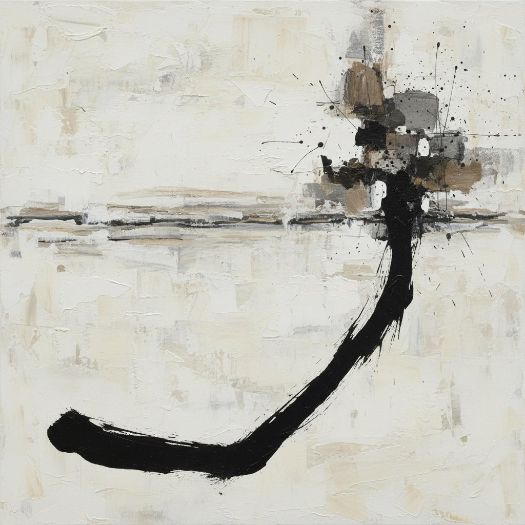 Monolithic Shadows And Earthbound Echoes: A Singular Study In Abstracted Silence — Laurent Fabre