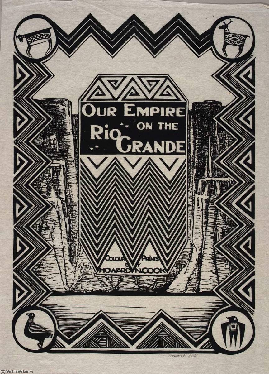 Our Empire On The Rio Grande (illustration For Forum) — Howard Cook