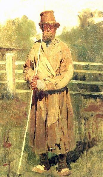 The Farmer With A Sixth (study) — Виктор Васнецов
