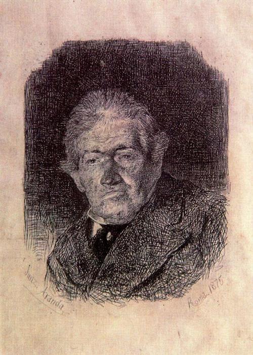 Portrait Of The Artist's Father — José Jiménez Aranda