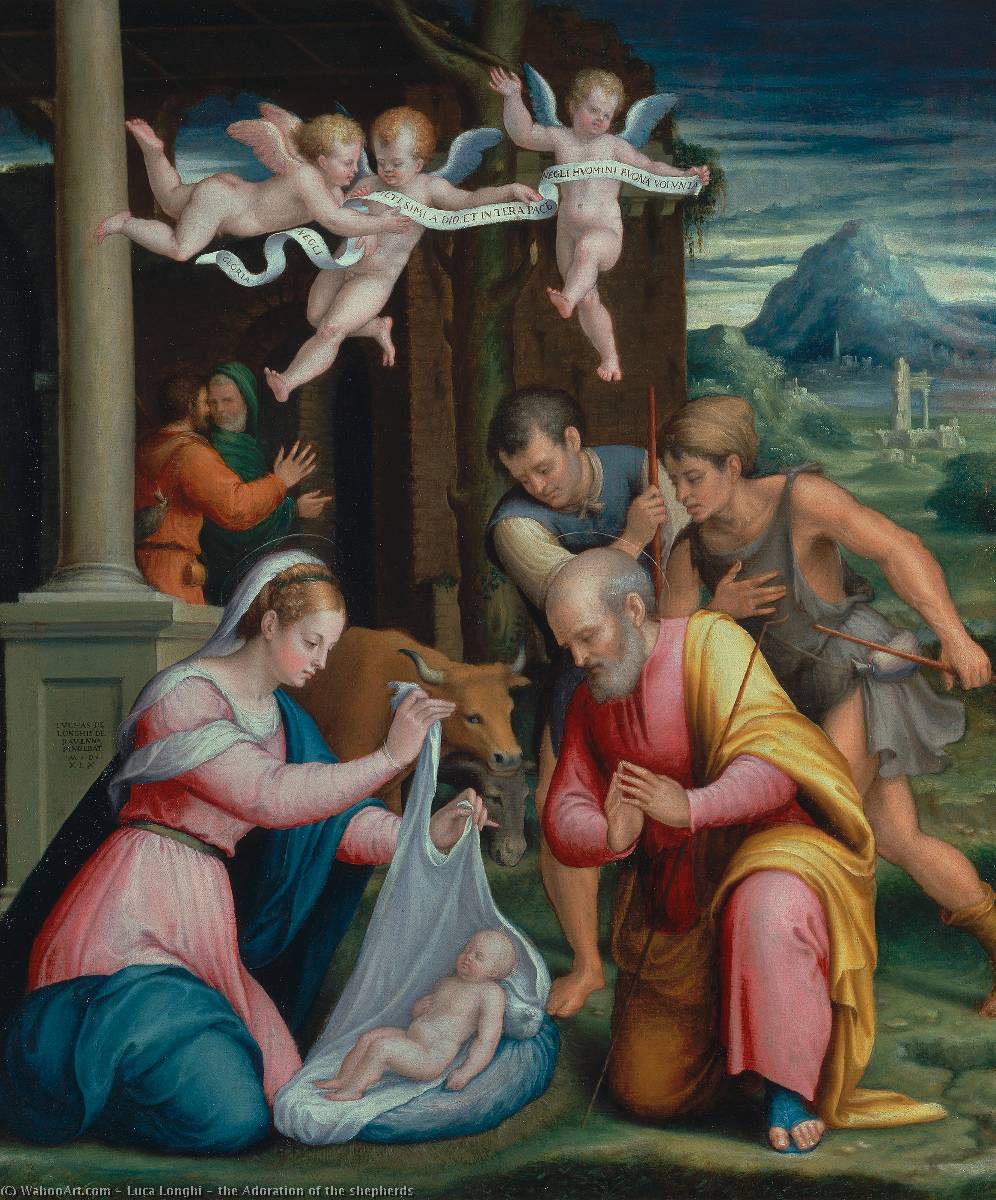The Adoration Of The Shepherds — Luca Longhi