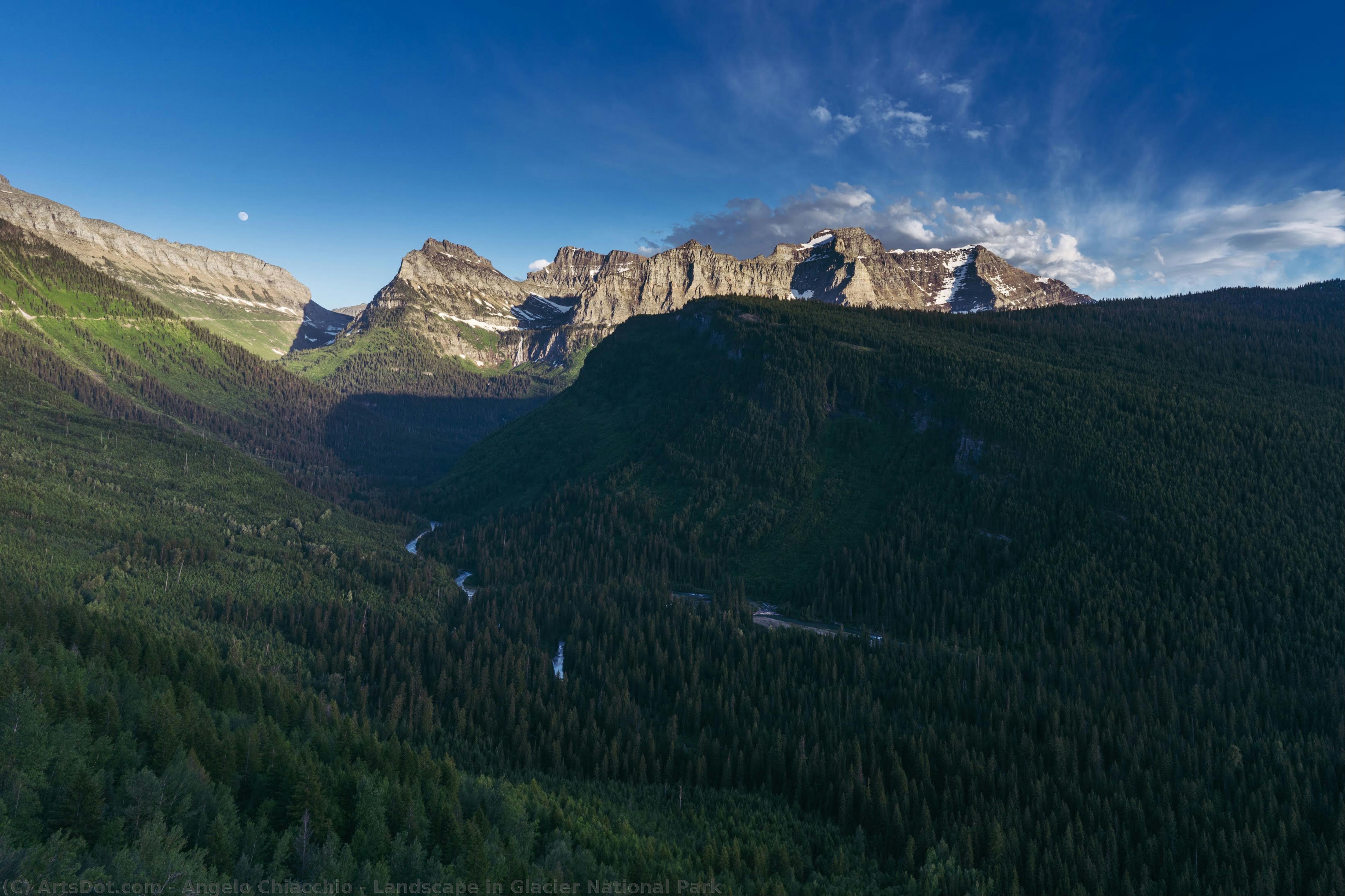 Landscape In Glacier National Park — Angelo Chiacchio