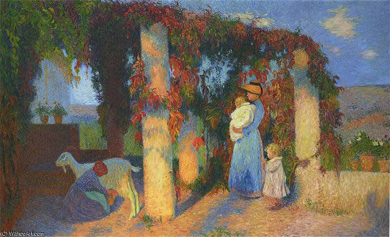 La Pergola A Marquayrol — Henri Jean Guillaume Martin