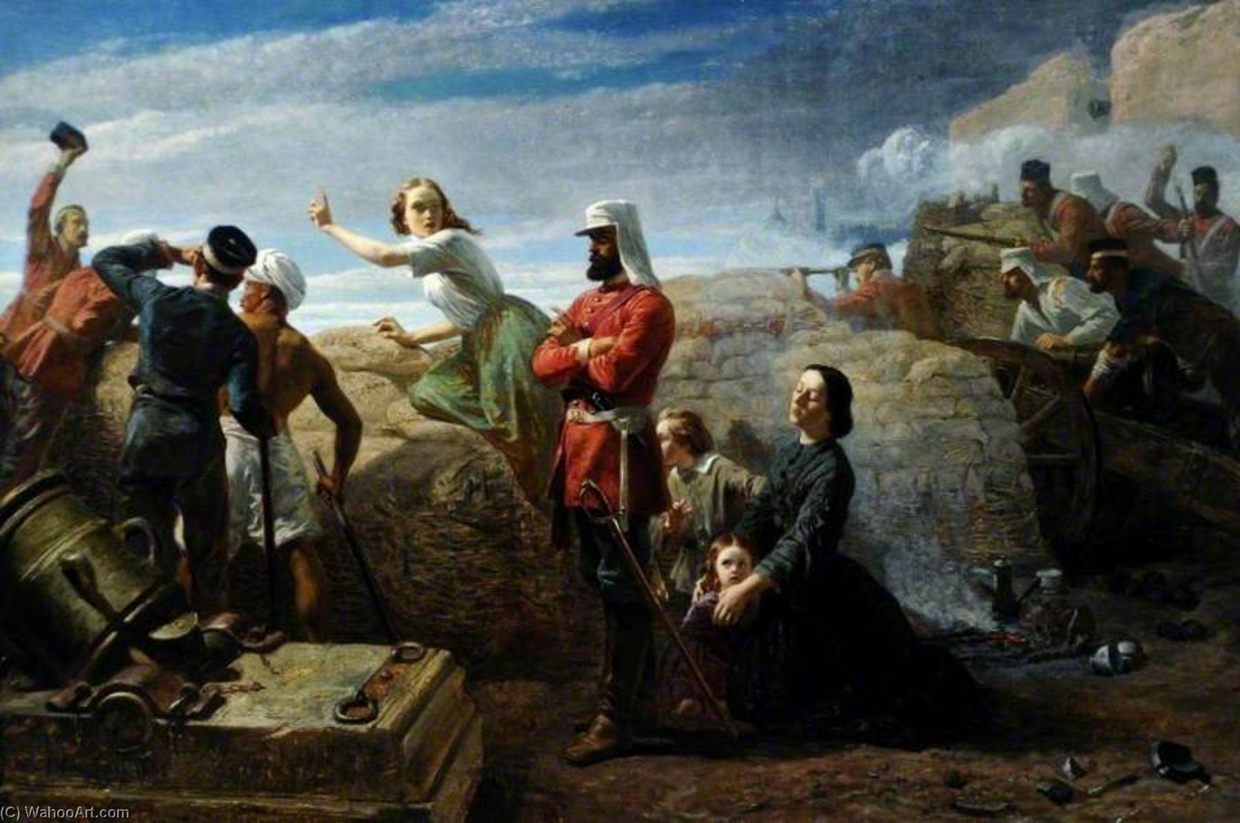 The Relief Of Lucknow (jessie's Dream) — Frederick Trevelyan Goodall