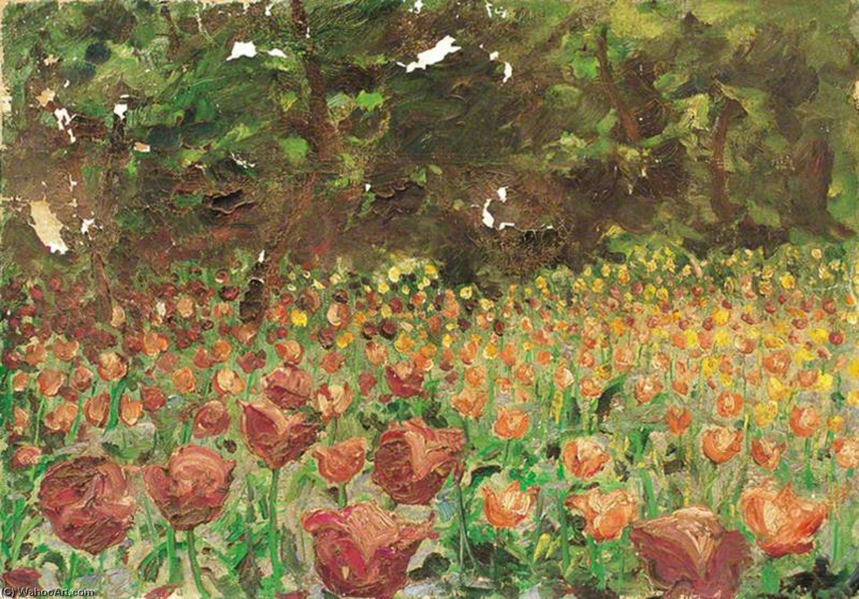 A Field Of Tulips — Winston Spencer Churchill