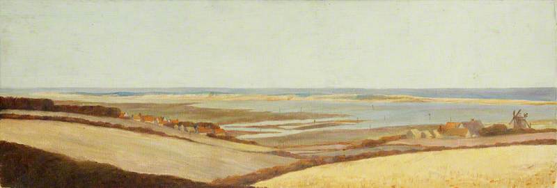 Sea View With Windmill, Cley Next The Sea — Charles Paget Wade