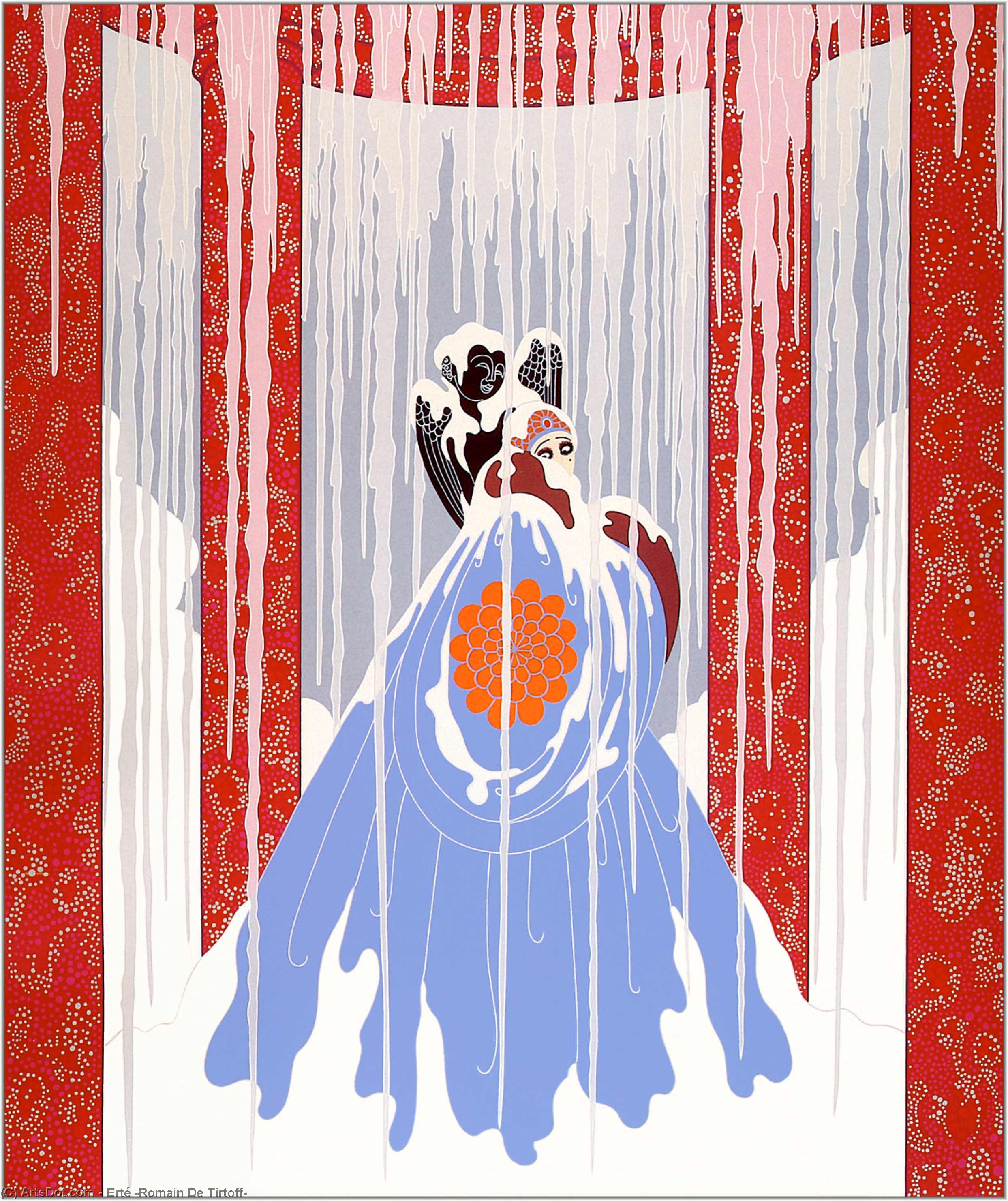 Loves Captive — Erté