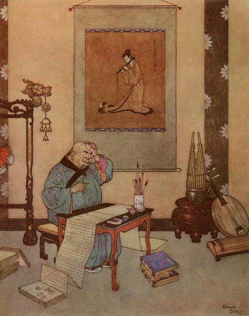 The Music-master — Edmund Dulac