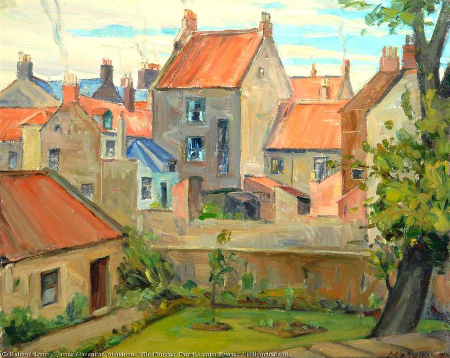 Old Houses, Berwick Upon Tweed, Northumberland — James Alexander Johnstone