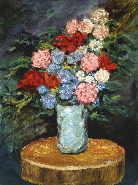 Vase Of Flowers — David Davidovich Burliuk
