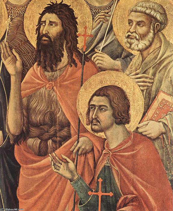 Maestà (detail) — Duccio Di Buoninsegna