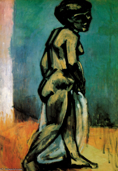 Nu Debout Huile Sur Toile - (92.1x64) — Henri Matisse