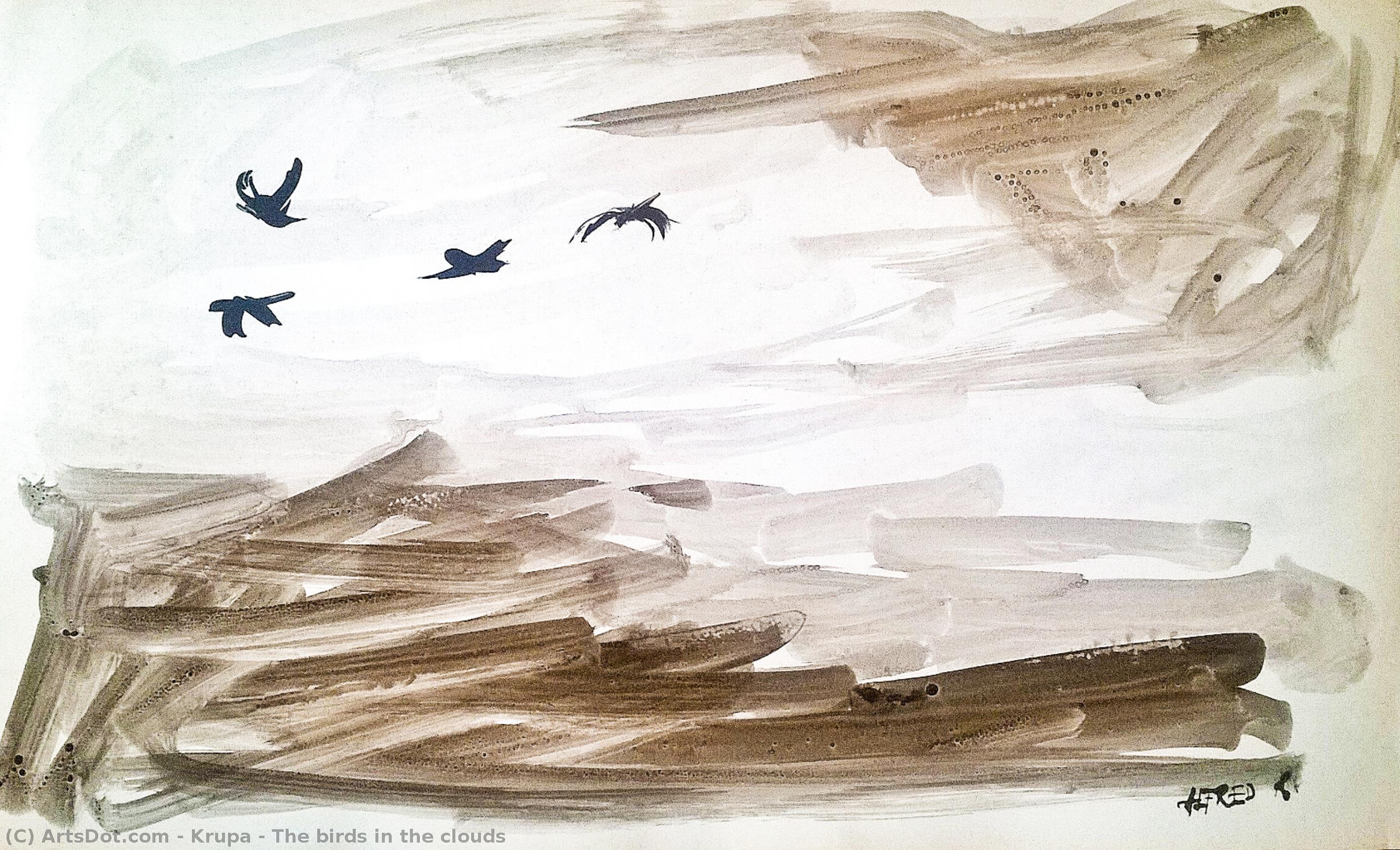 The Birds In The Clouds — Alfred Freddy Krupa
