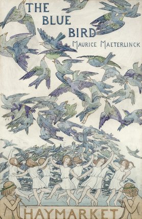 Design For Playbill For 'the Bluebird — Frederick Cayley Robinson