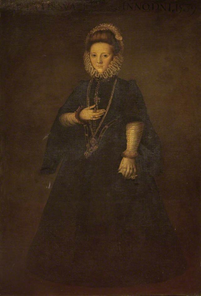 Spanish Noble Woman (from The Court Of Philip Ii) — Juan Pantoja De La Cruz