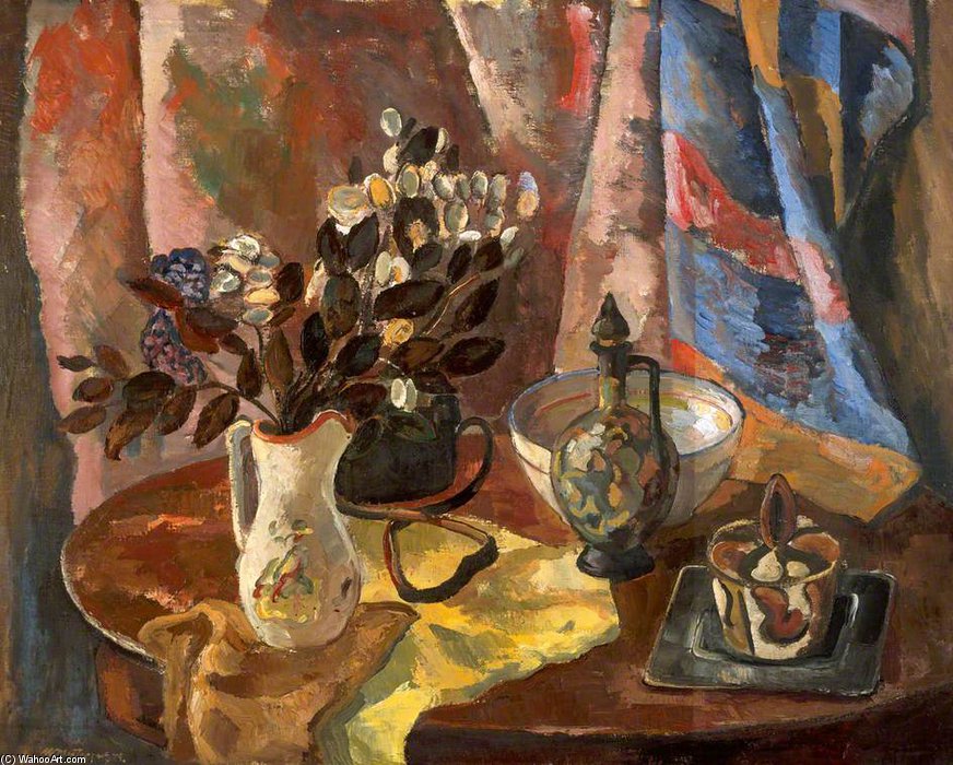 Still Life With An Oval Table — Уильям Мактаггарт