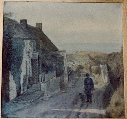 Postman, (painting) — Anna Richards Brewster