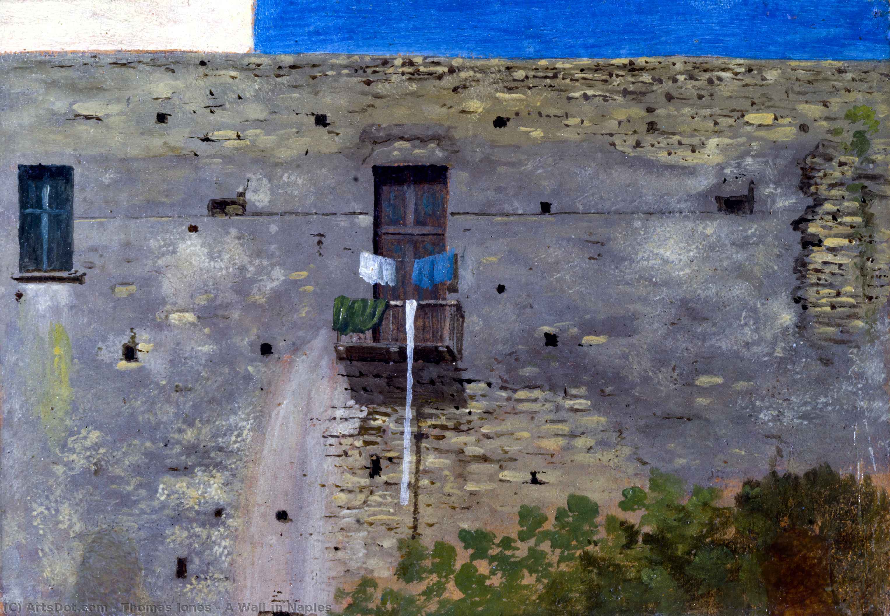 A Wall In Naples — Thomas Jones