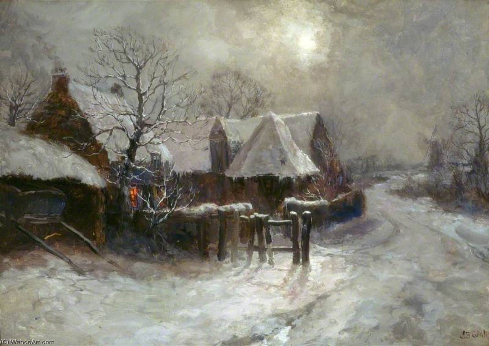 Winter Scene — John Falconer Slater