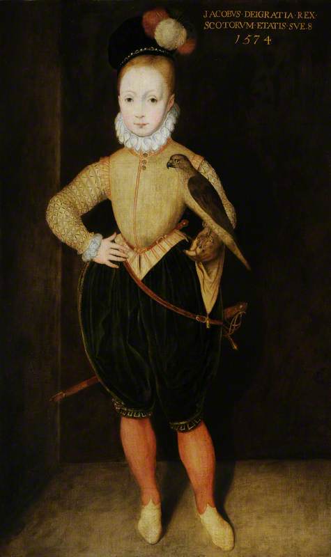 James I And Vi (1566–1625), As A Boy (after Arnold Bronckhorst) — Rowland Lockey