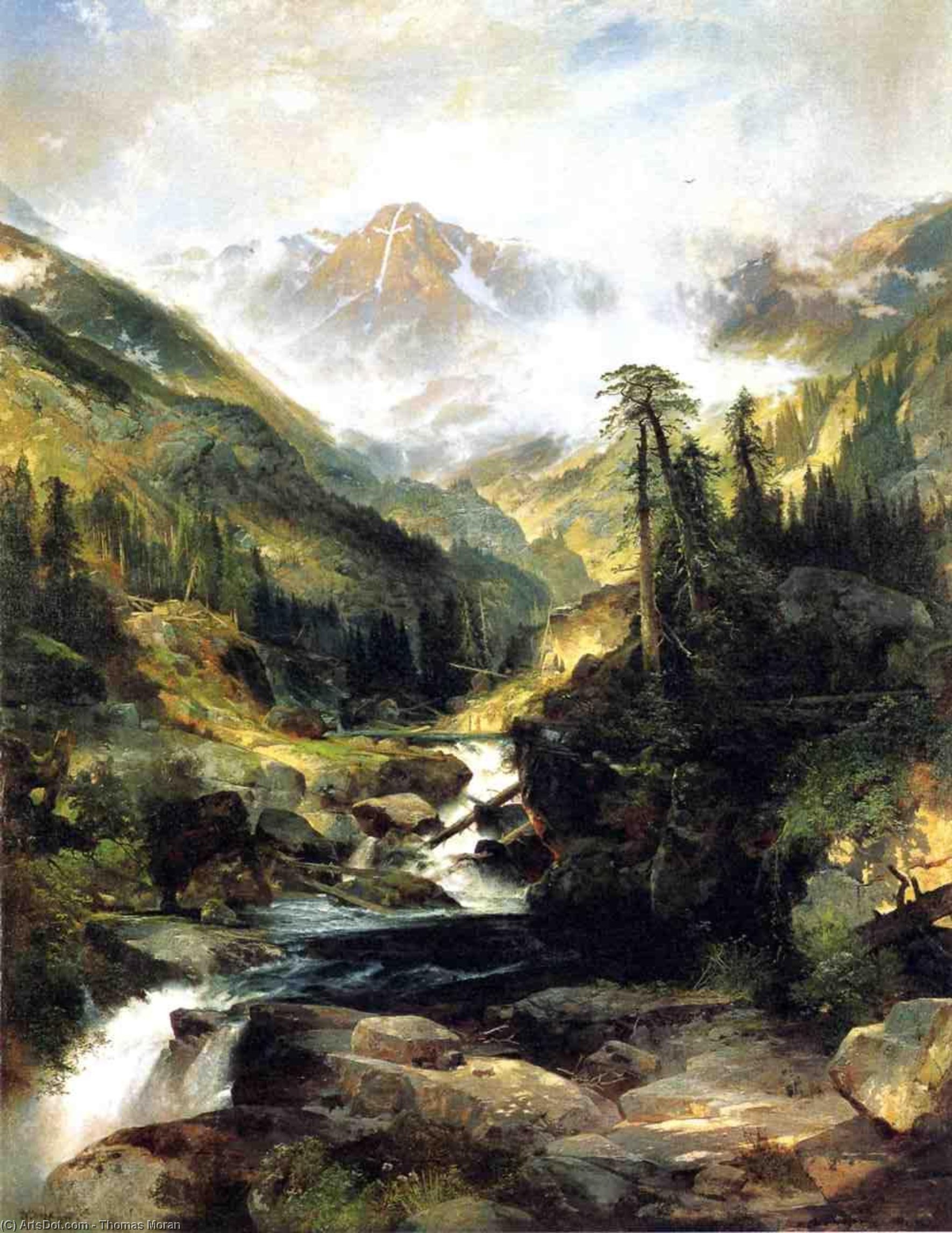 Mountain Of The Holy Cross — Thomas Moran