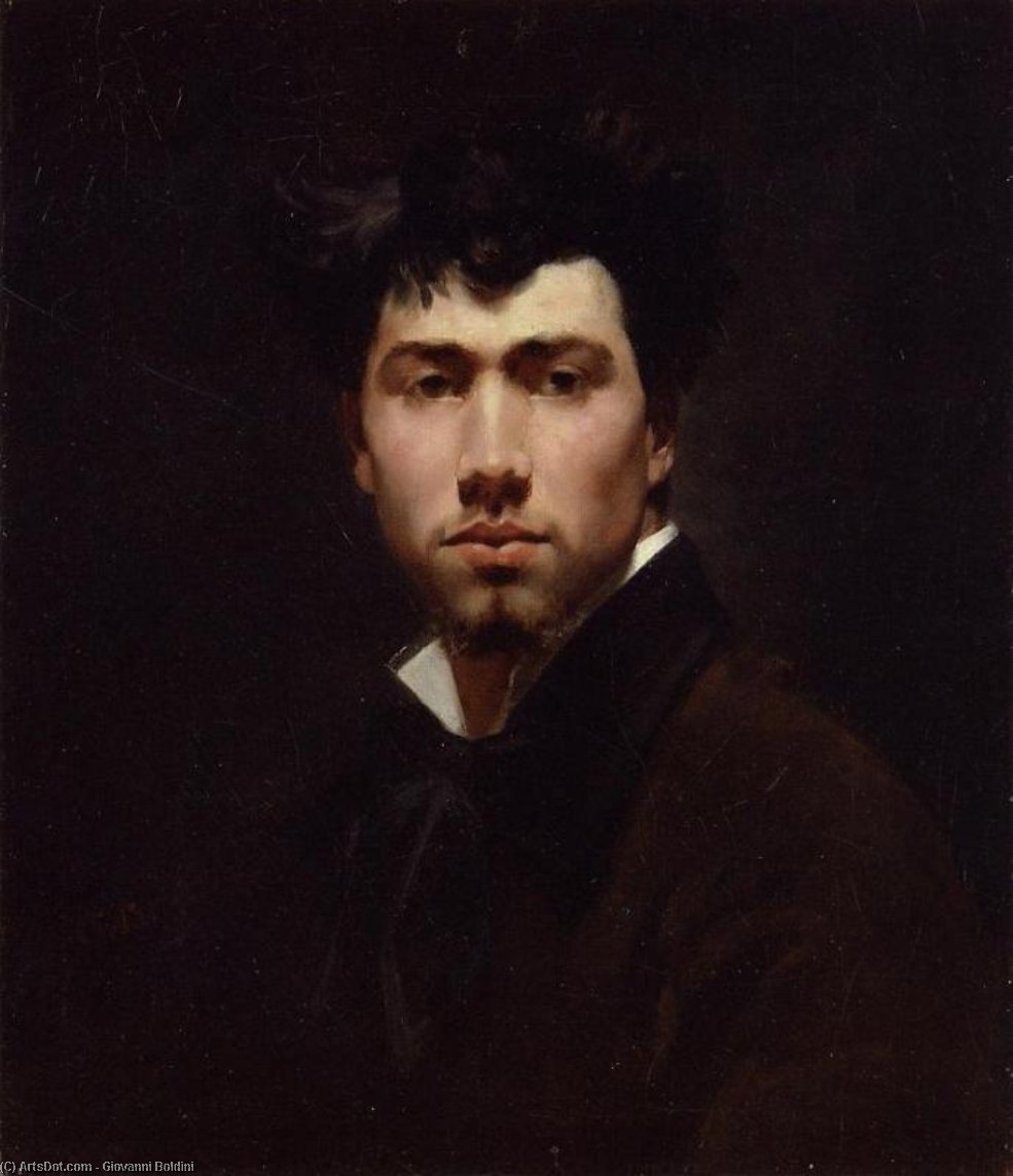 Portrait Of A Young Man — Giovanni Boldini
