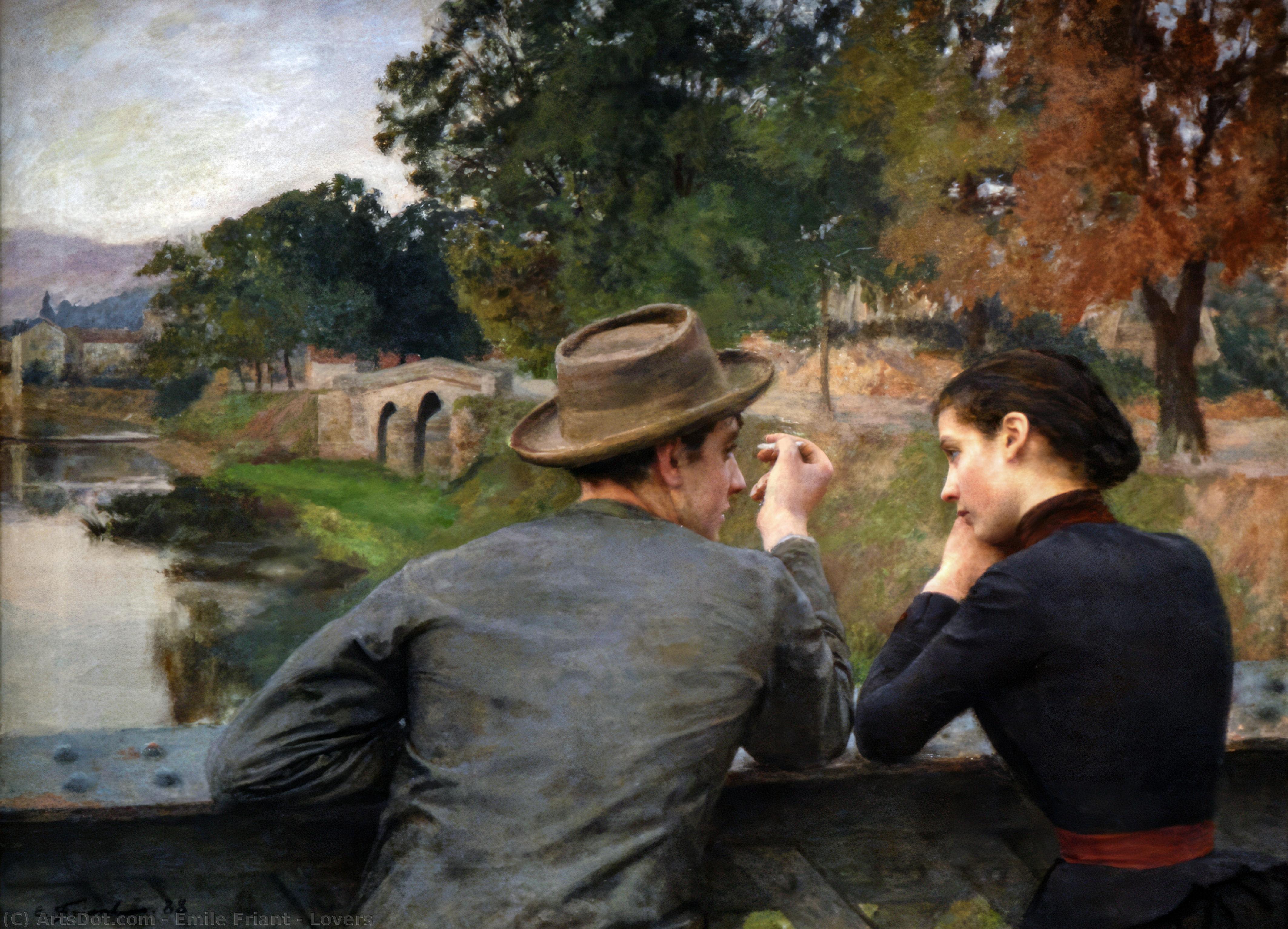 Lovers — Émile Friant