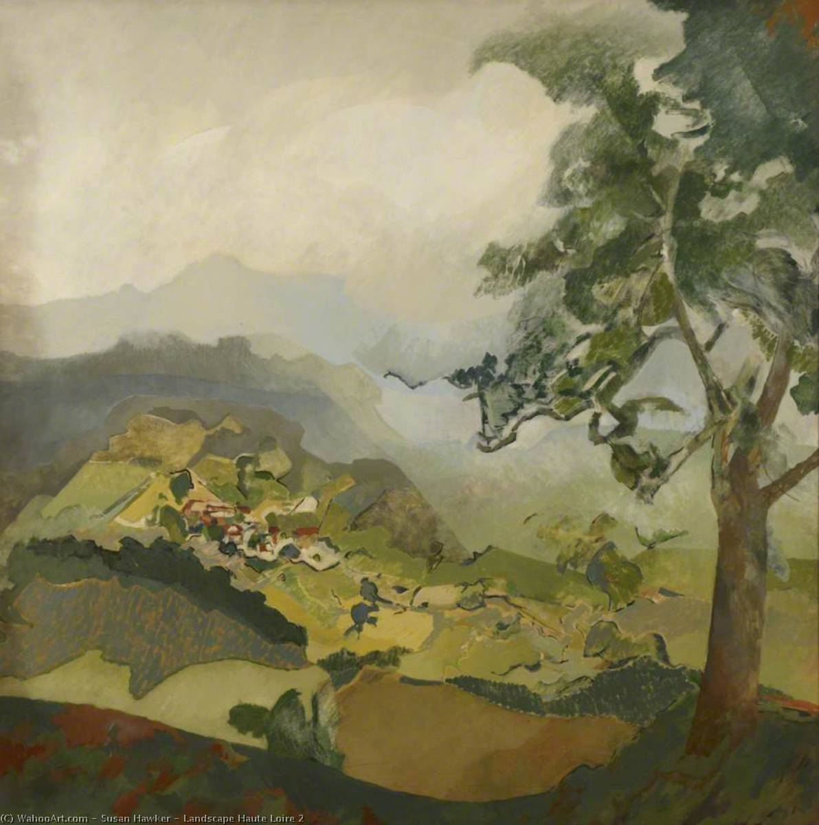 Landscape Haute Loire 2 — Susan Hawker