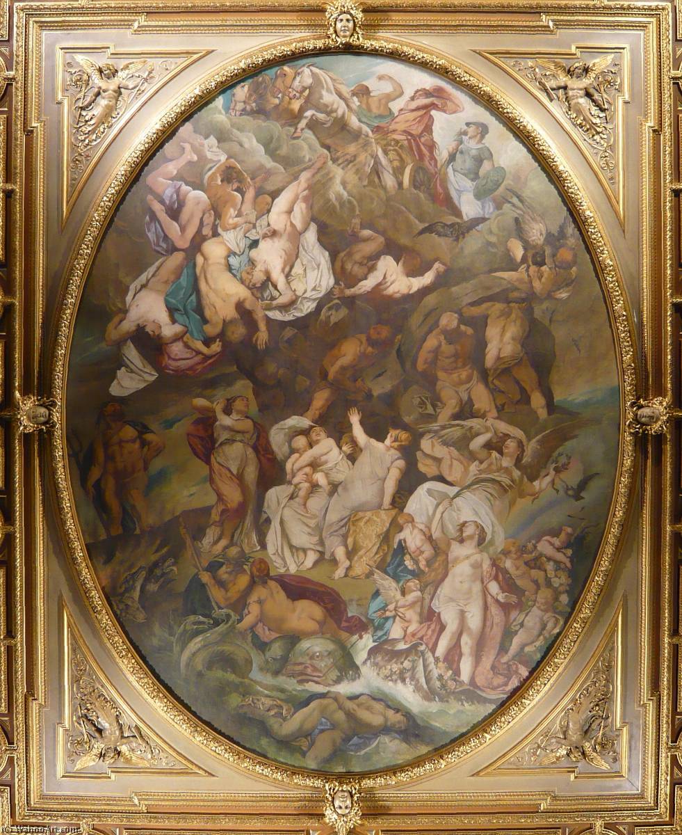 German Titanensturz — Anselm Feuerbach