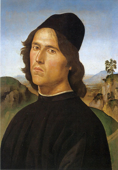 Portrait Of Lorenzo Di Credi — Vannucci Pietro (le Perugin)