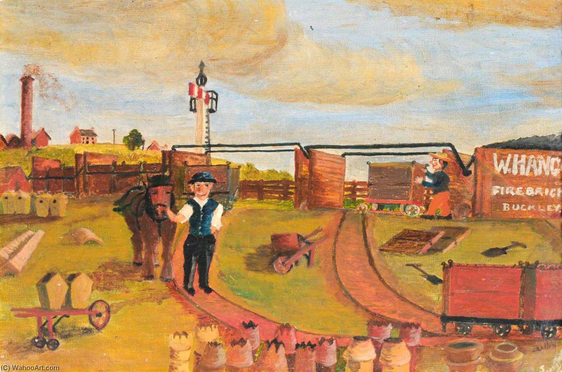 Tramway Or Rail Exchange Sidings, Knowle Hill — James Bentley
