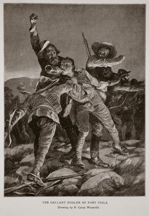 The Gallant Bugler Of Fort Itala — Richard Caton Woodville