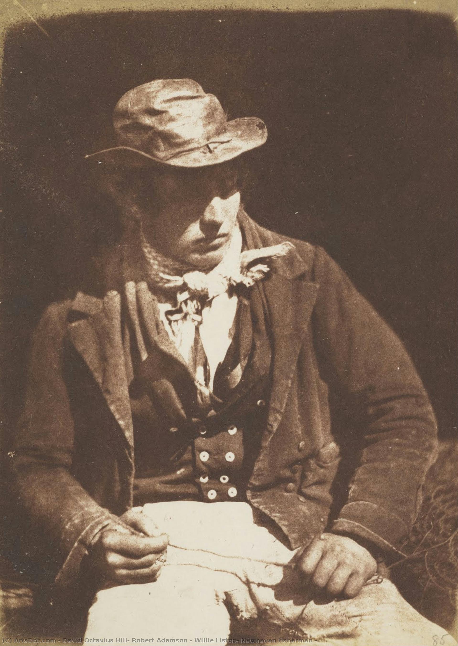 Willie Liston, Newhaven Fisherman — David Octavius Hill & Robert Adamson