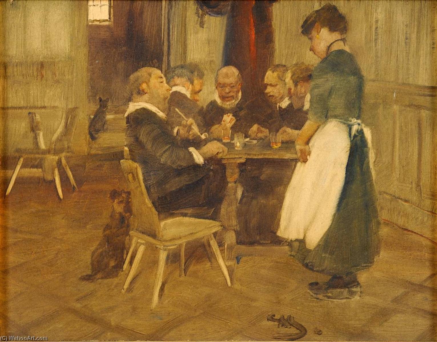 The Hostess — Wilhelm Schreuer