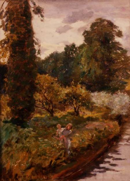 Watching For Barges — Sir Hubert Von Herkomer