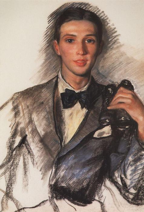 Portrait Of The Artist D. Bushena — Zinaida Serebriakova