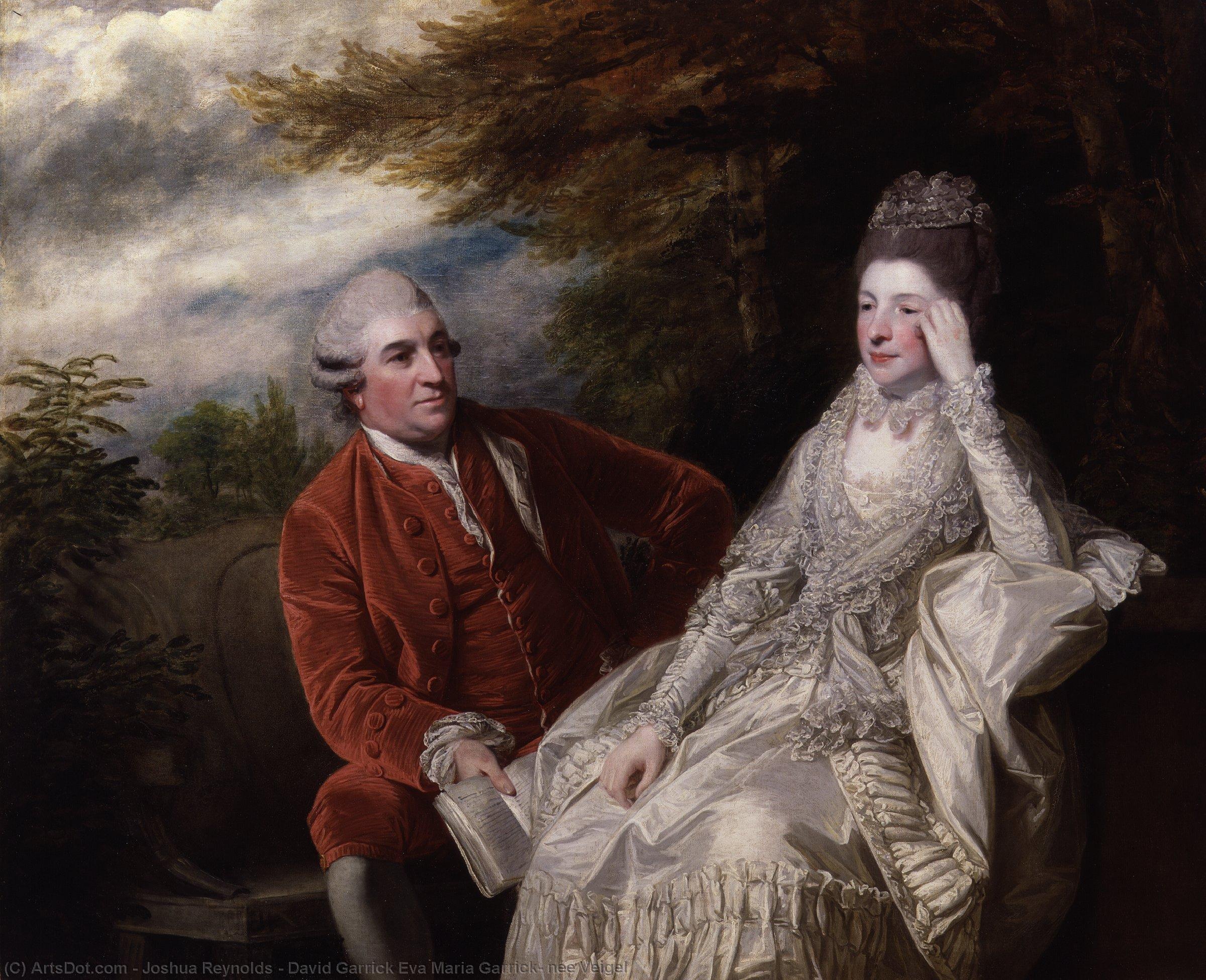 David Garrick Eva Maria Garrick, Née Veigel — Sir Joshua Reynolds