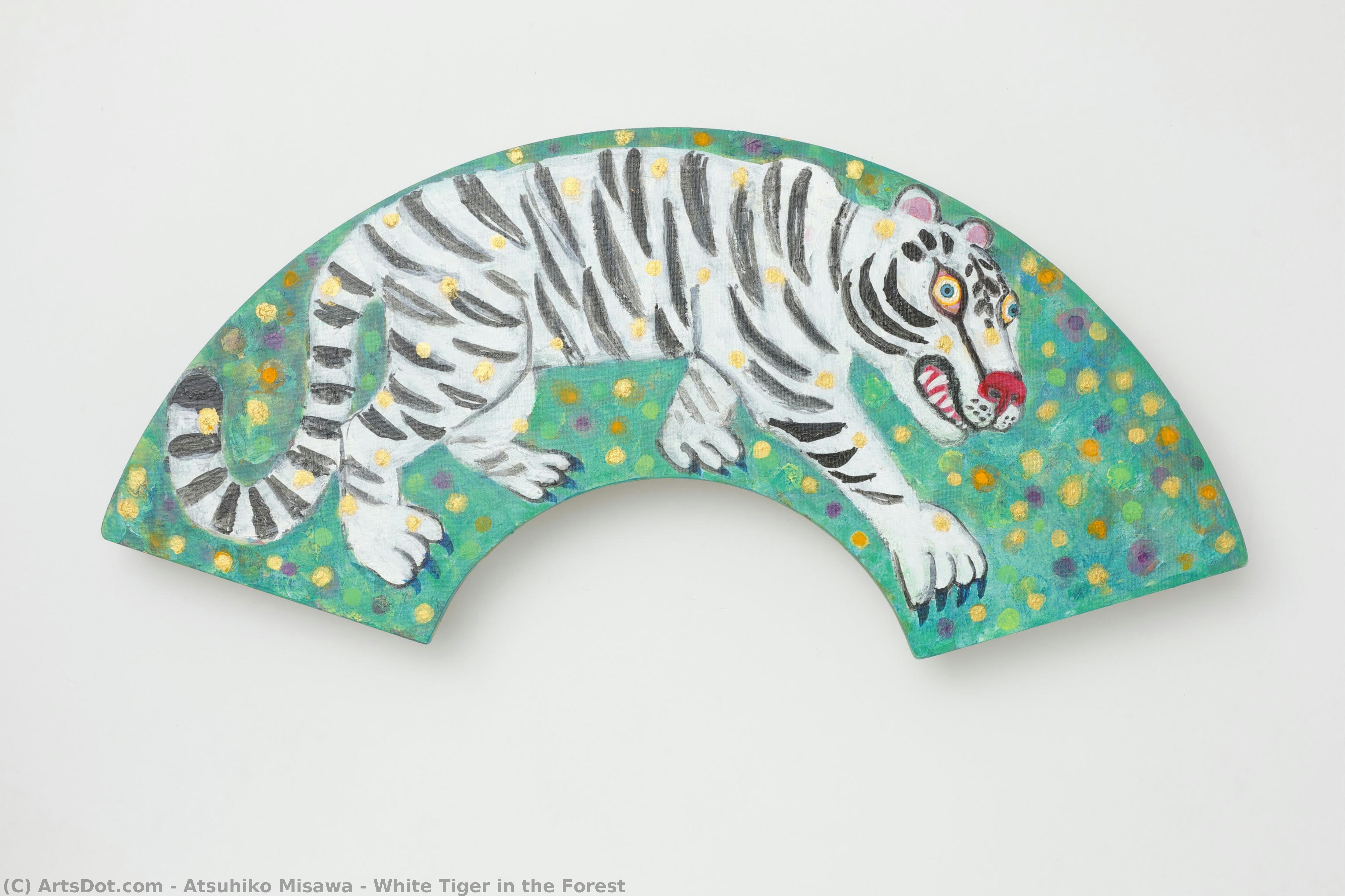 White Tiger In The Forest — Atsuhiko Misawa