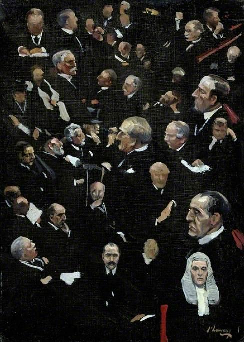 Studies Made In The House Of Lords — Sir John Lavery