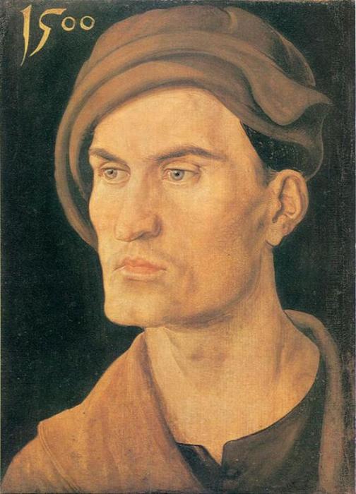 Porträt Eines Jungen Mannes — Albrecht Dürer