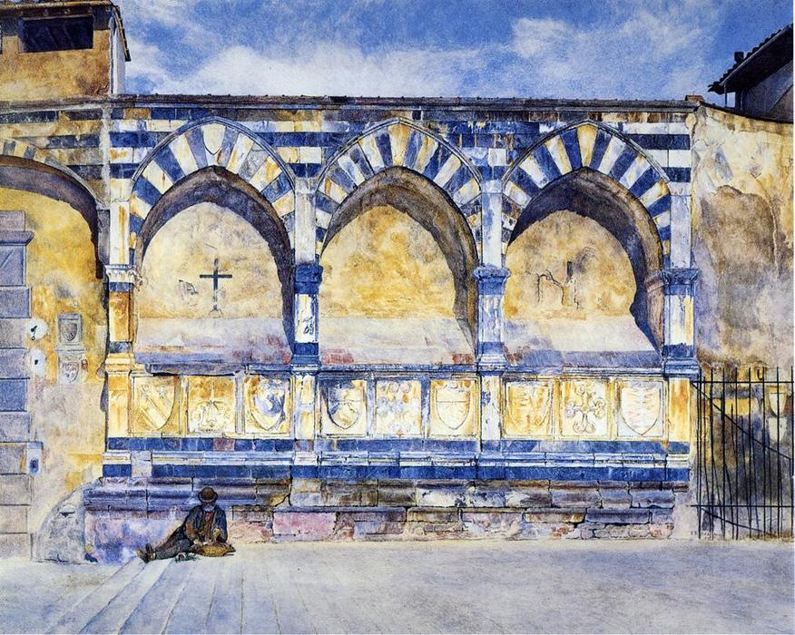 The Three Arches Of Santa Maria Novella — Henry Roderick Newman