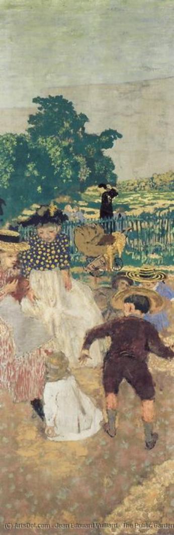 The Public Gardens - The Nursemaids — Jean-édouard Vuillard