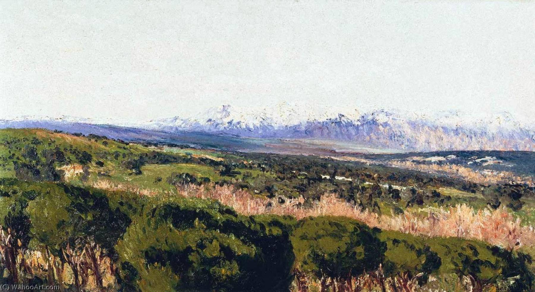 View Of The Sierra De Guadarrama — Aureliano De Beruete Y Moret