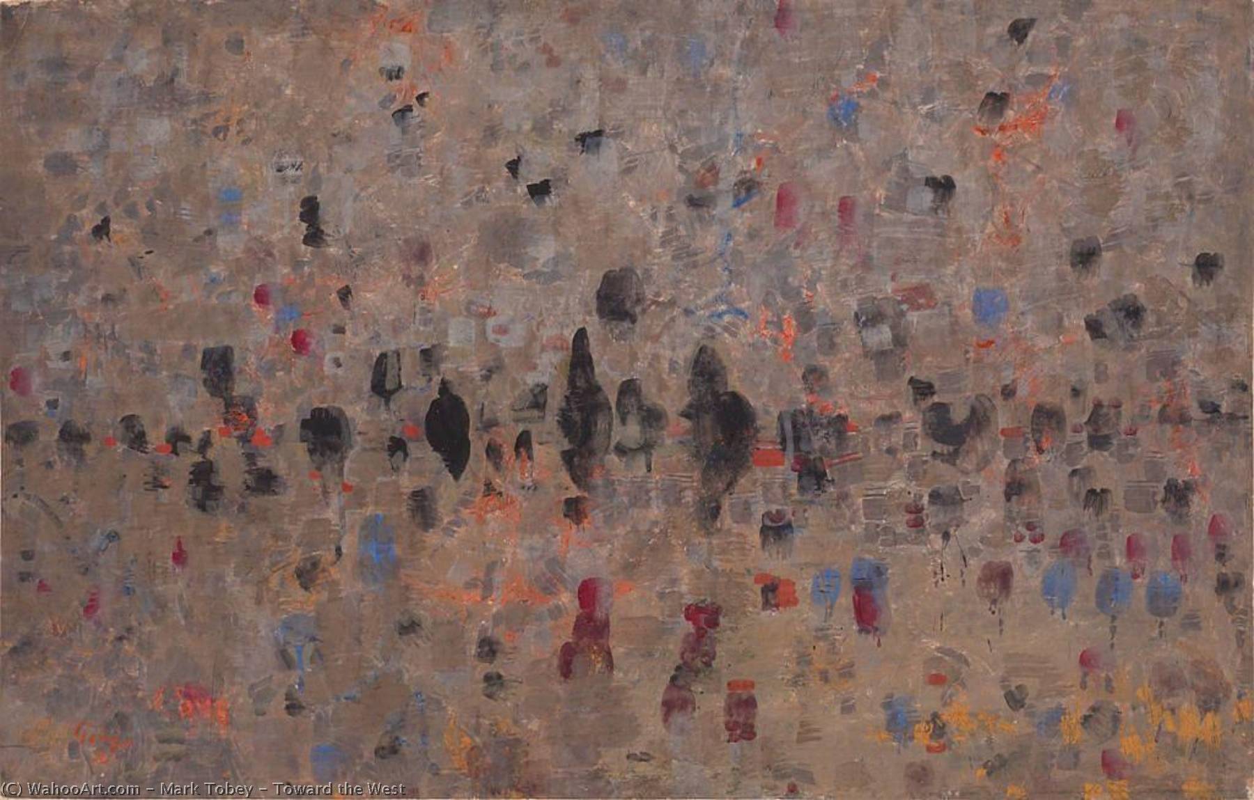 Toward The West — Mark Tobey
